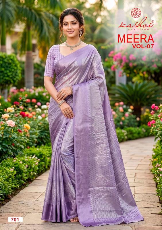 Kashvi meera vol 7 saree prices and discounts available